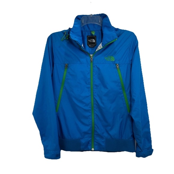 The North Face Blue Windbreaker Jacket Men’s Medium - Picture 1 of 10